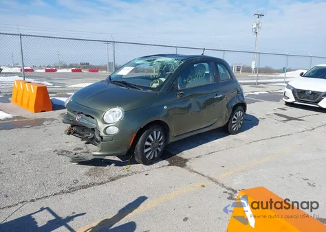 2013 Fiat 500 Pop из США, поврежденный, VIN 3C3CFFAR1DT726264
